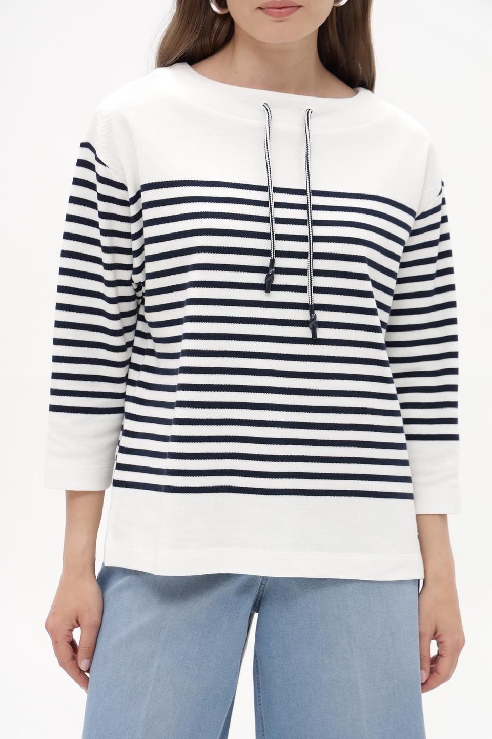 Пуловер Betty and Co в полоску