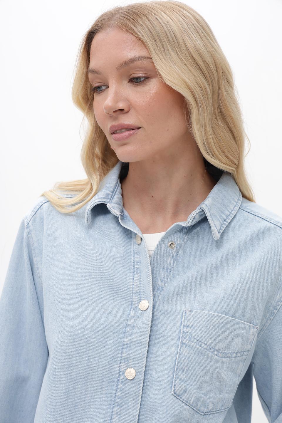 Блузка Marc O Polo DENIM светло-голубая