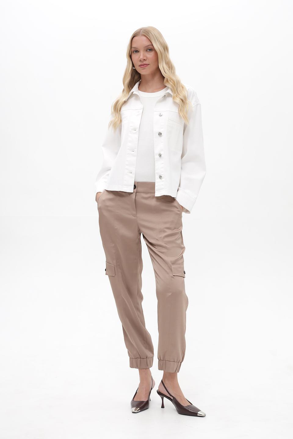 Брюки кюлоты Marc Cain бежевые