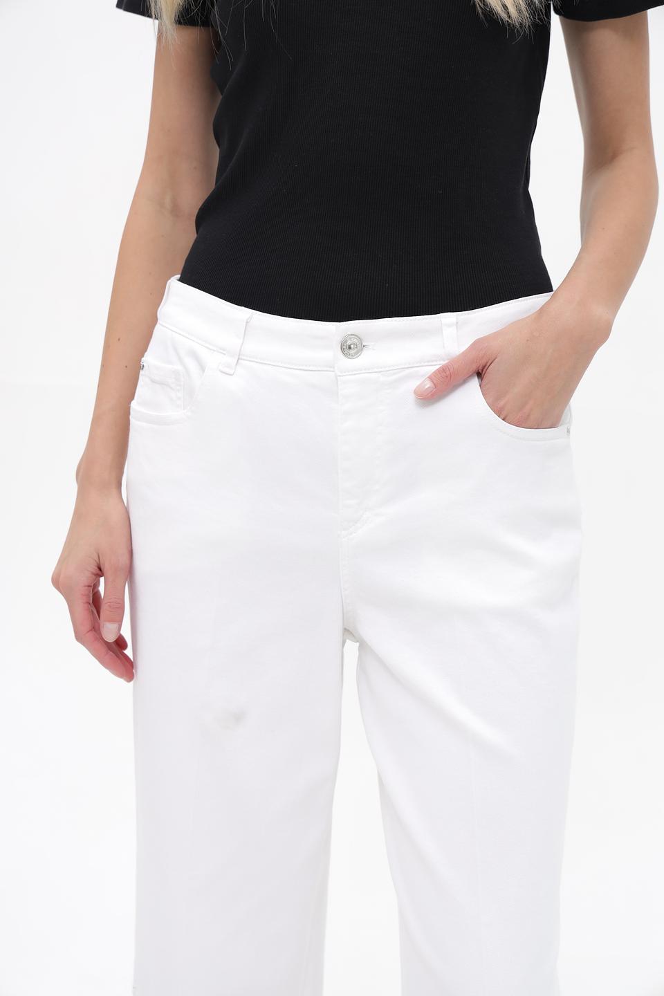 Джинсы укороченные Gardeur с вышивкой