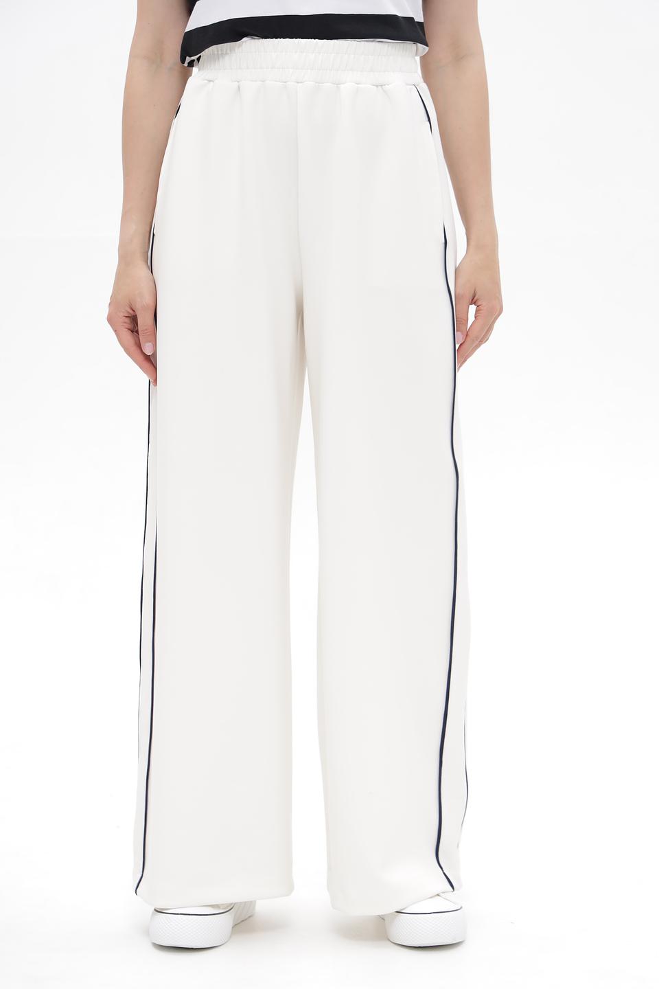 Брюки палаццо Rich and Royal белые