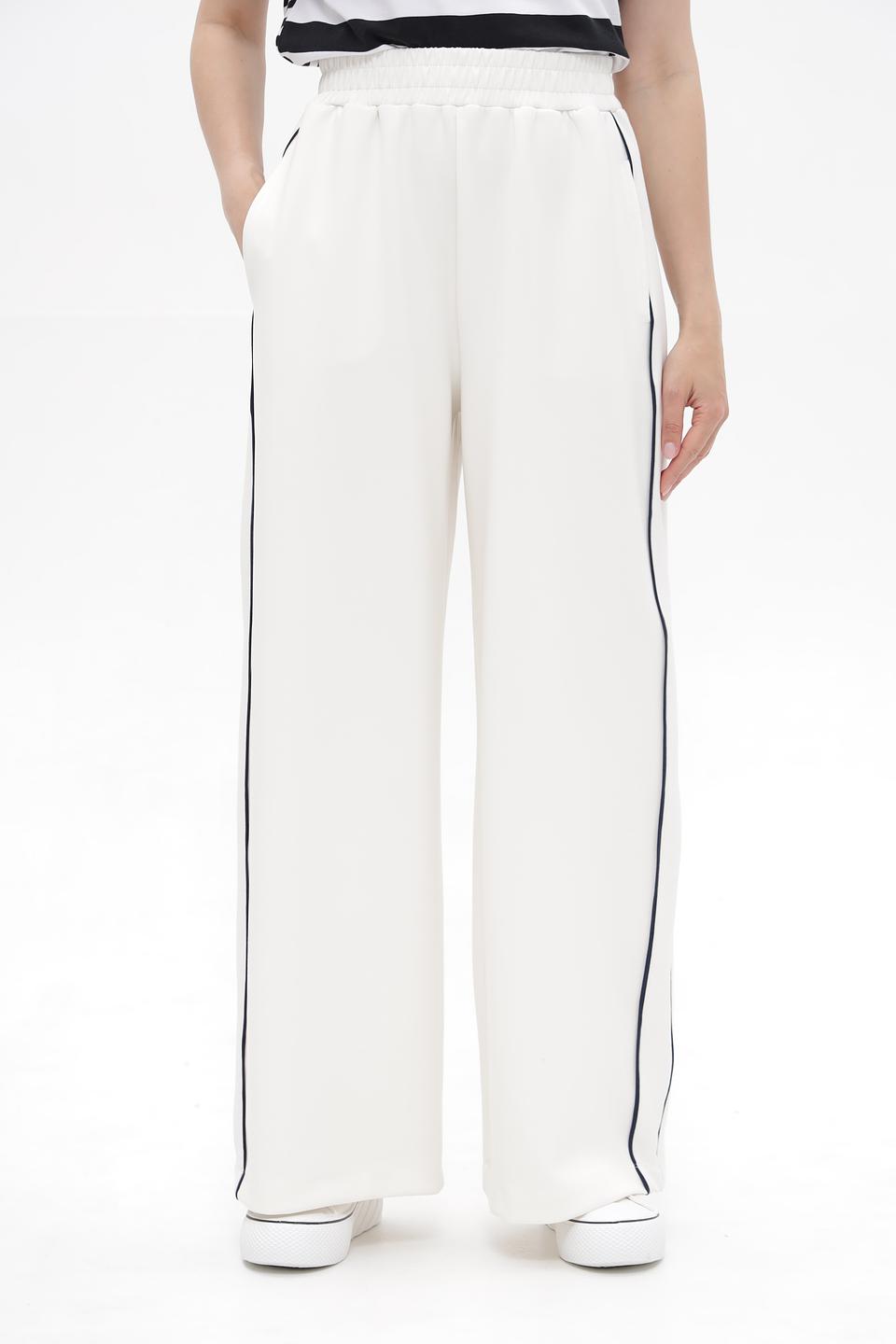 Брюки палаццо Rich and Royal белые