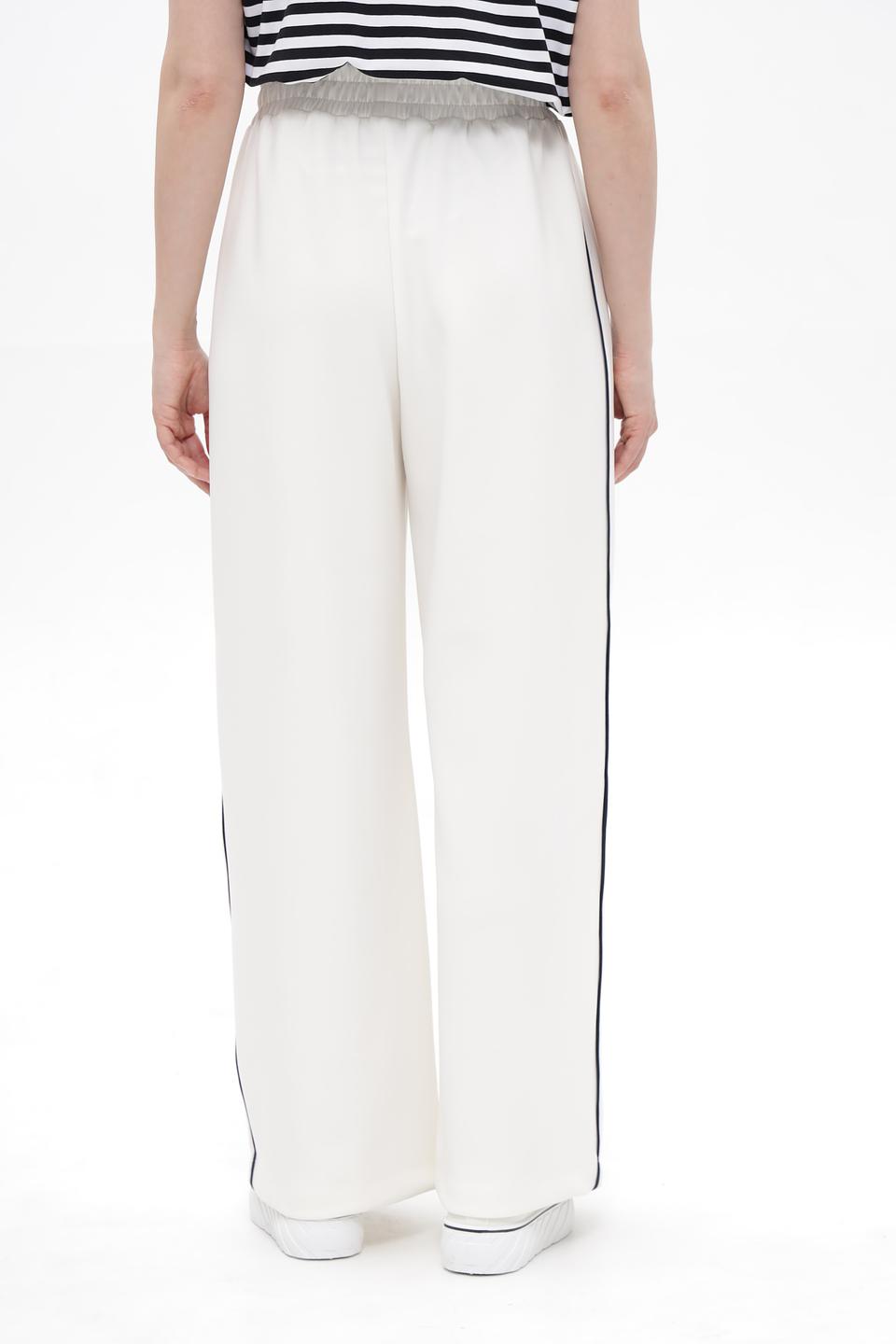 Брюки палаццо Rich and Royal белые