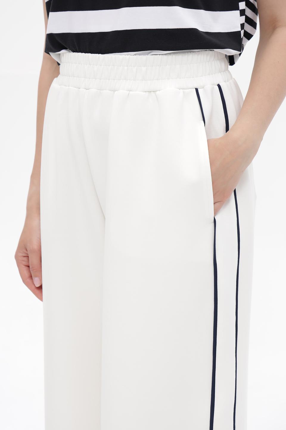 Брюки палаццо Rich and Royal белые