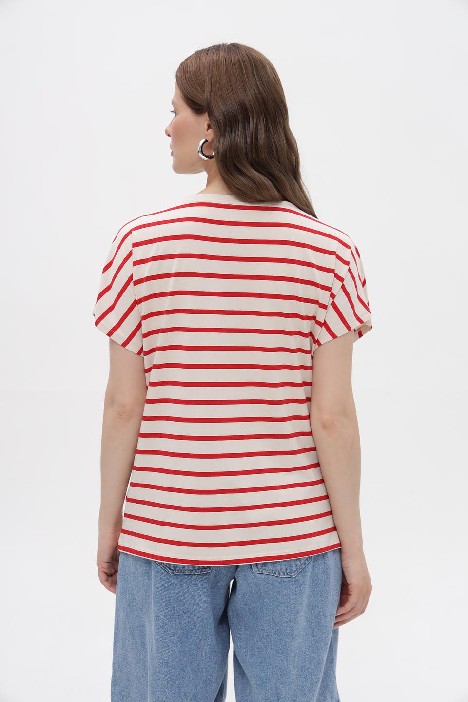 Футболка Miss Lagotte в полоску