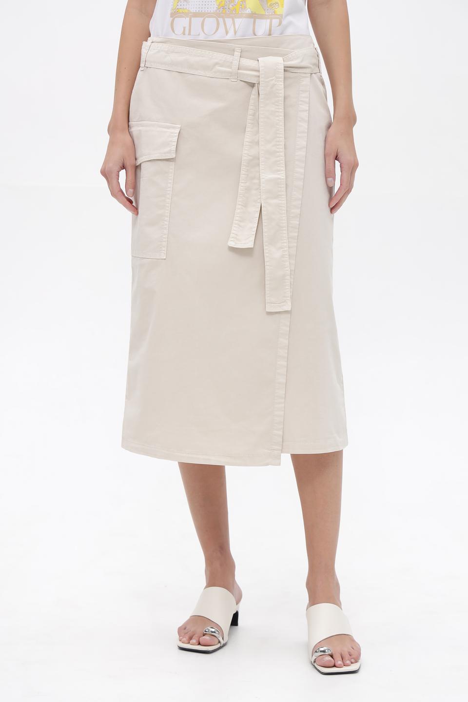 Юбка Gardeur с карманами бежевая