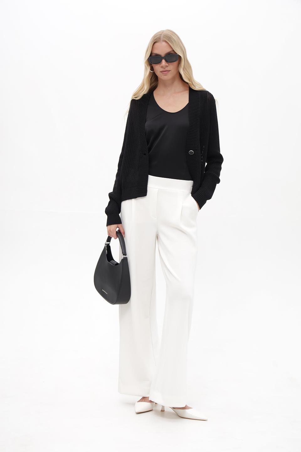 Жакет Gerry Weber чёрный вязаный