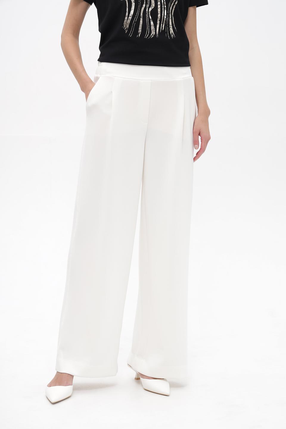 Брюки палаццо Gerry Weber белые
