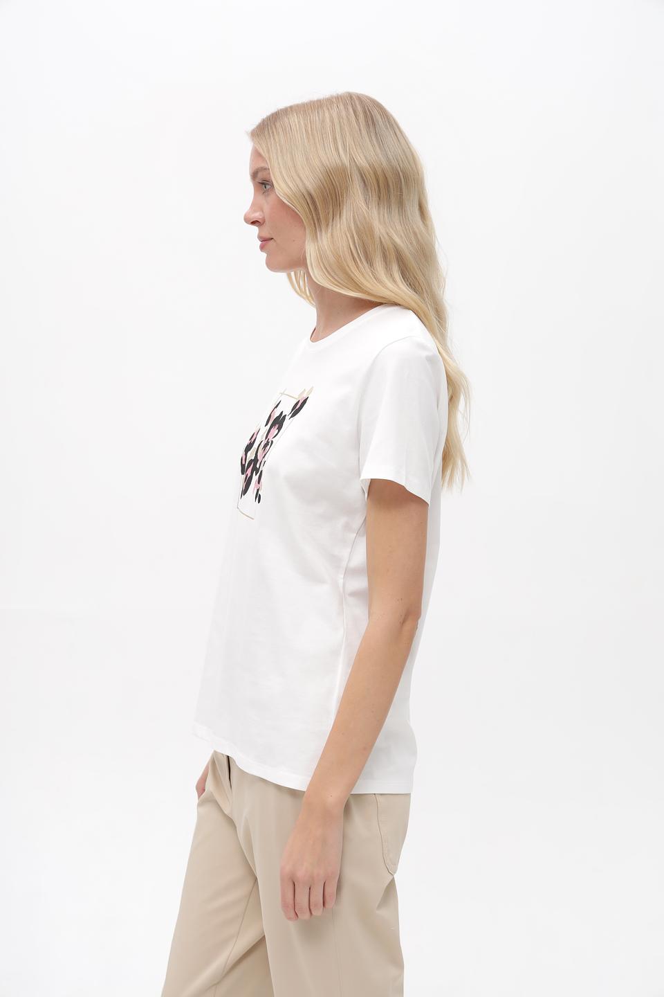 Футболка Taifun с цветочным принтом