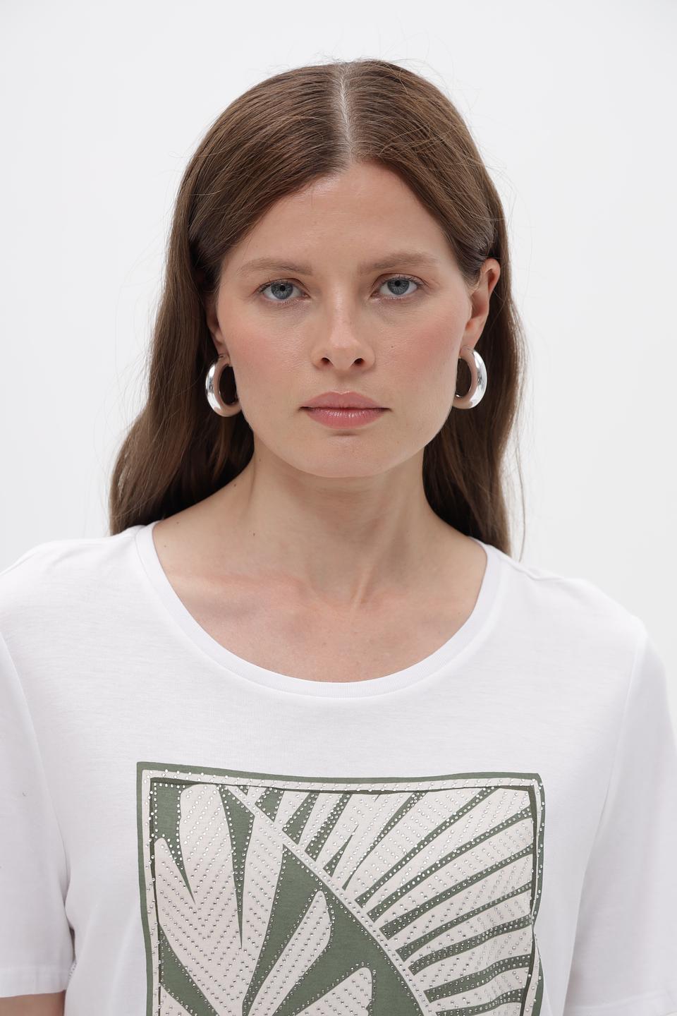 Футболка Oui с принтом