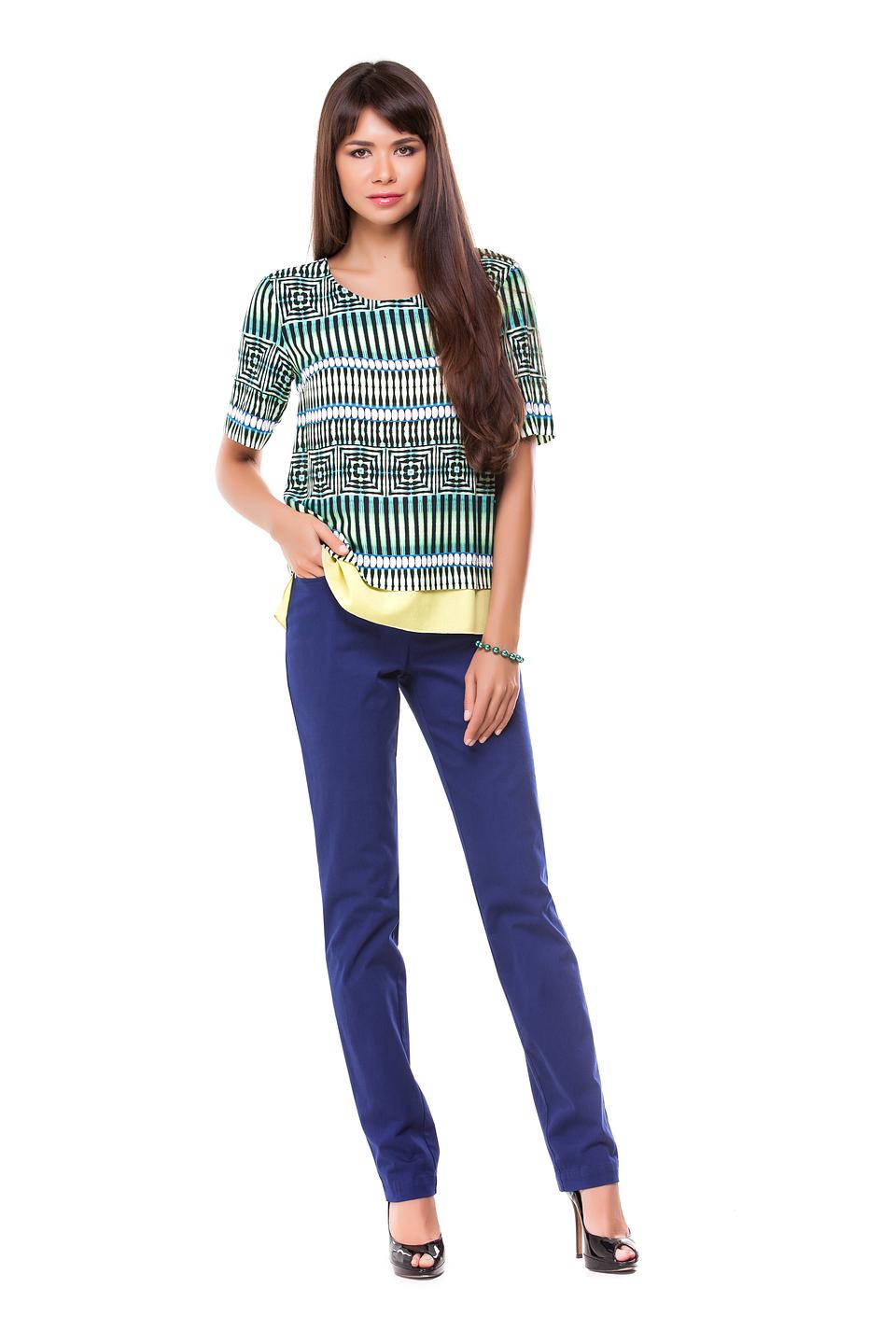 Блуза Femme с геометрическим принтом