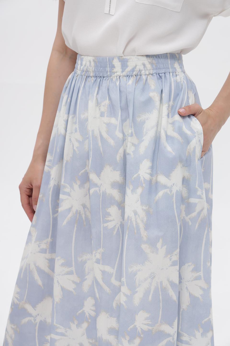 Юбка Oui с принтом пальмы
