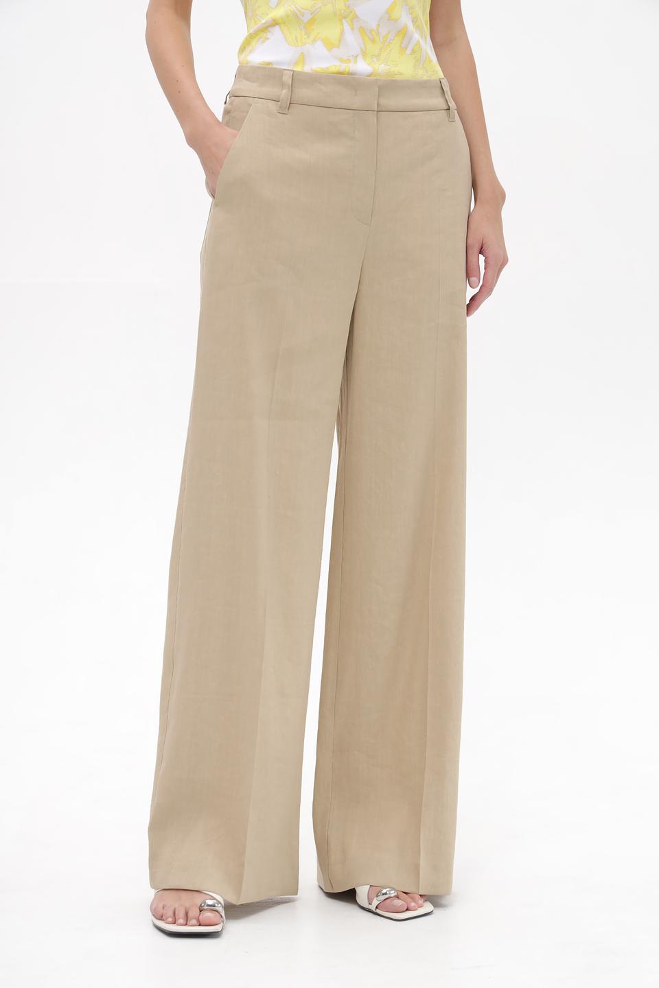 Брюки клеш Marc Cain бежевые