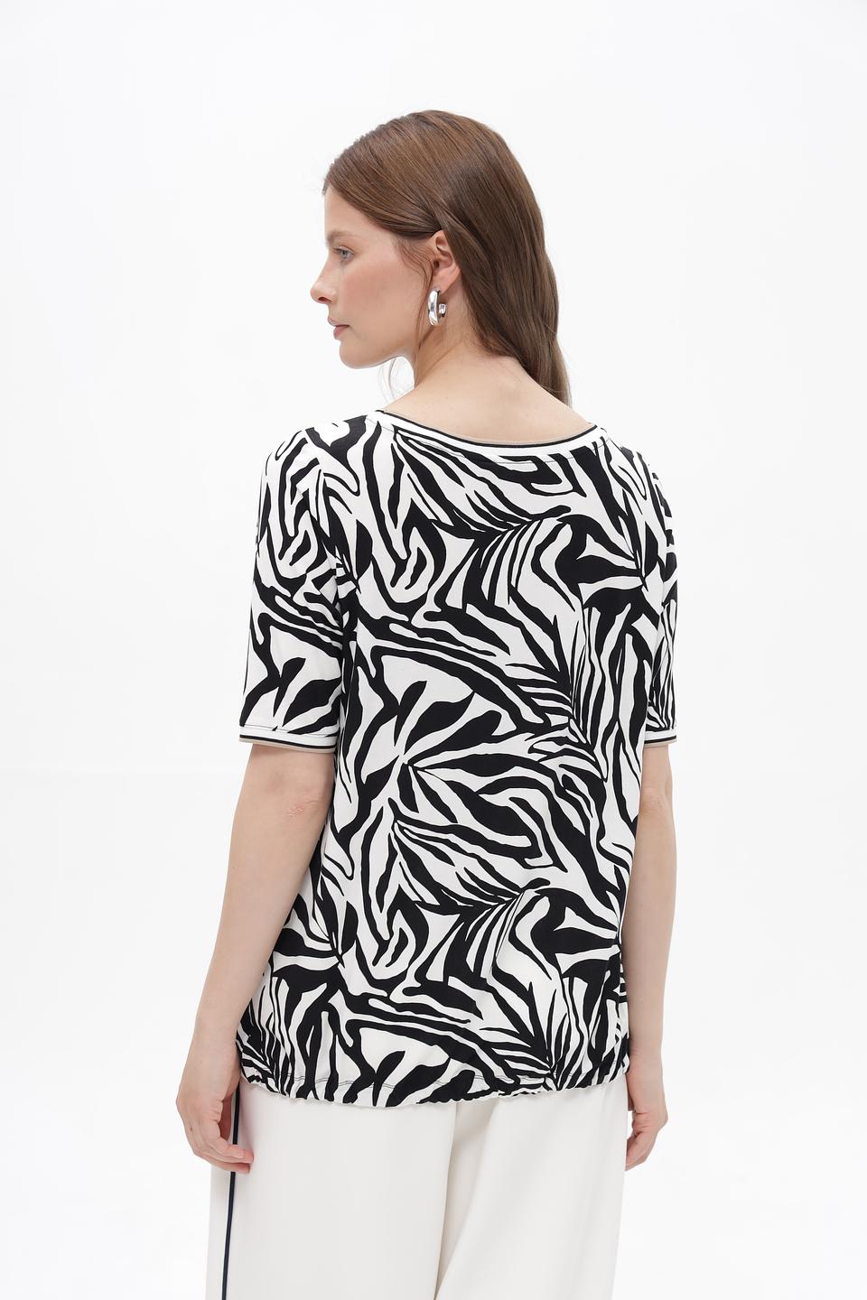 Блузка Betty Barclay принт зебра