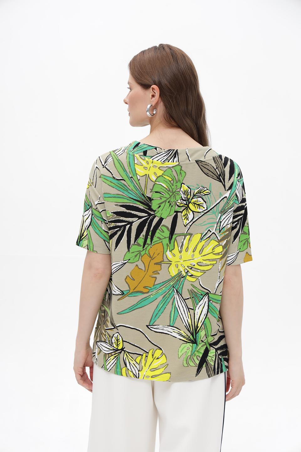 Блуза Betty Barclay с тропическим принтом