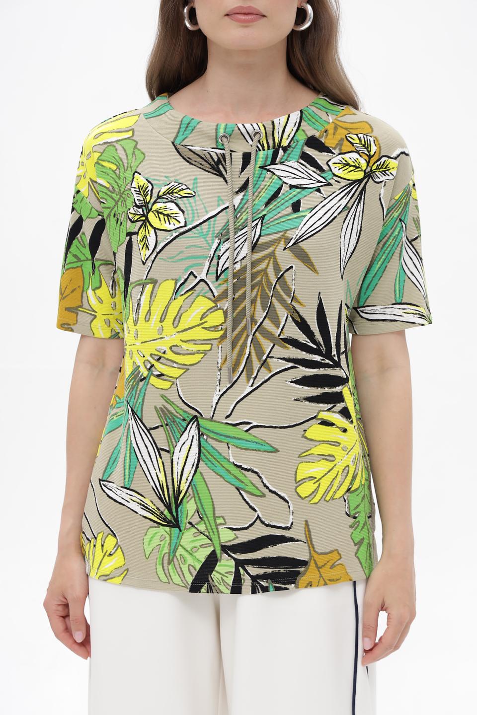 Блуза Betty Barclay с тропическим принтом