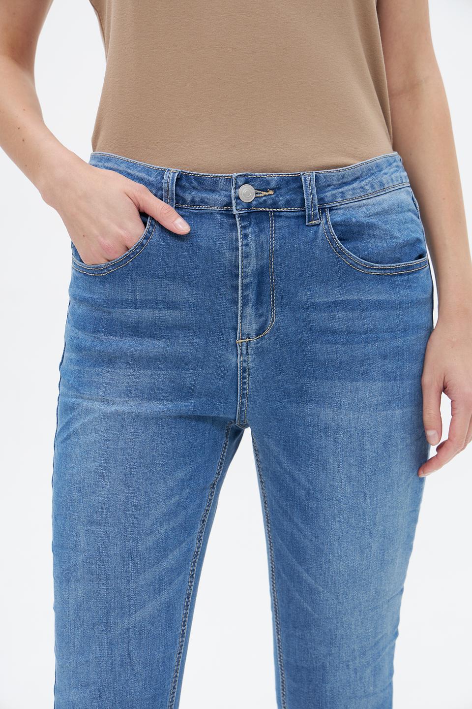 Джинсы скинни Broadway голубые