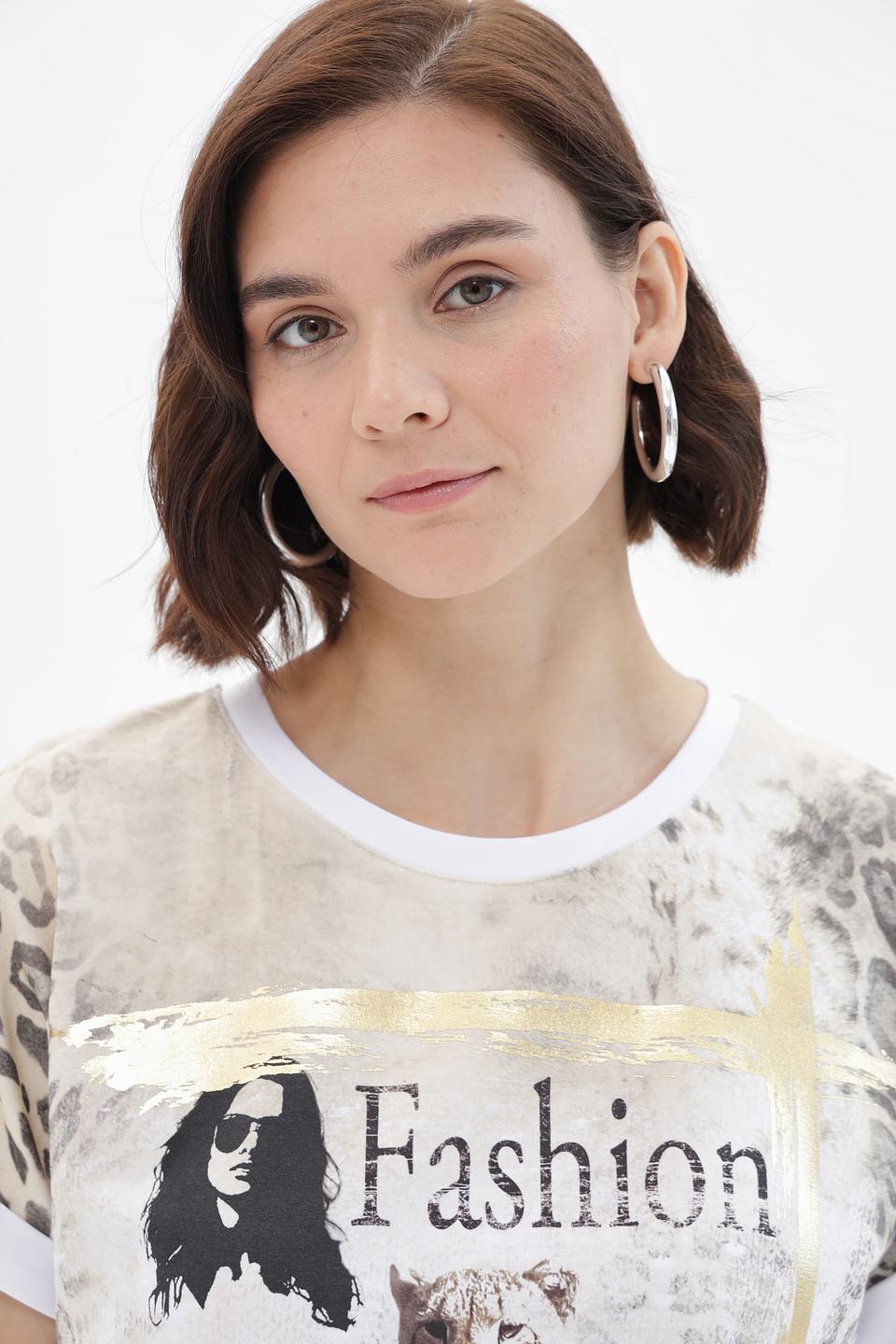 Футболка Passioni с принтом