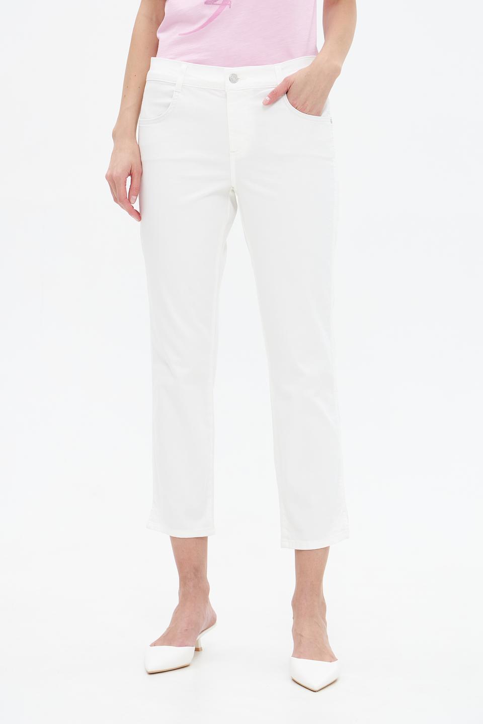 Джинсы Angels укороченные белые