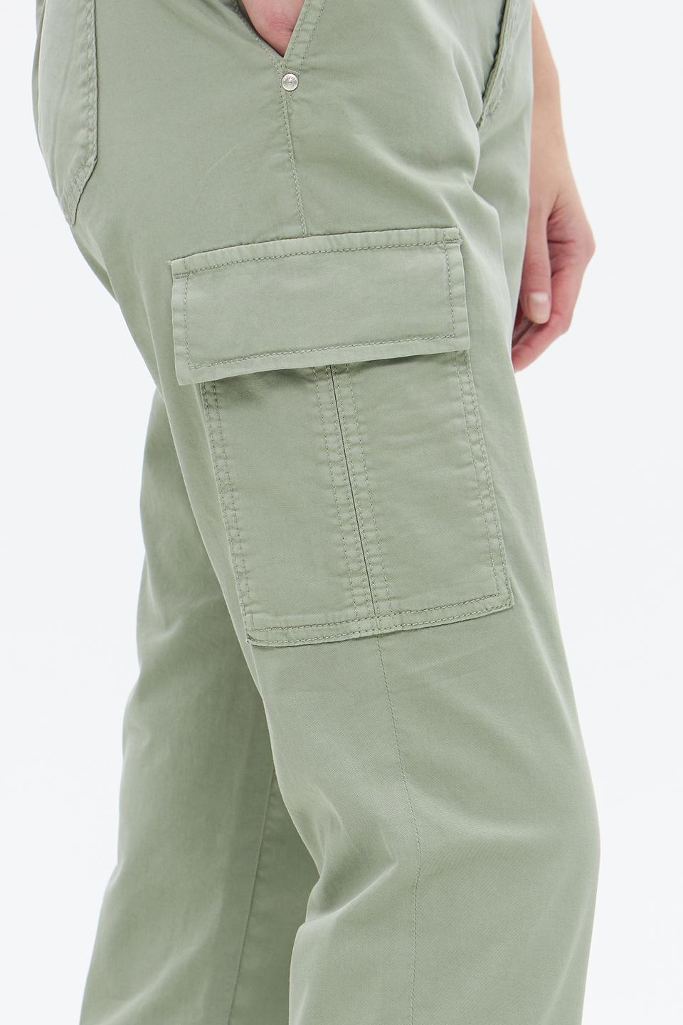 Брюки карго Angels оливковые