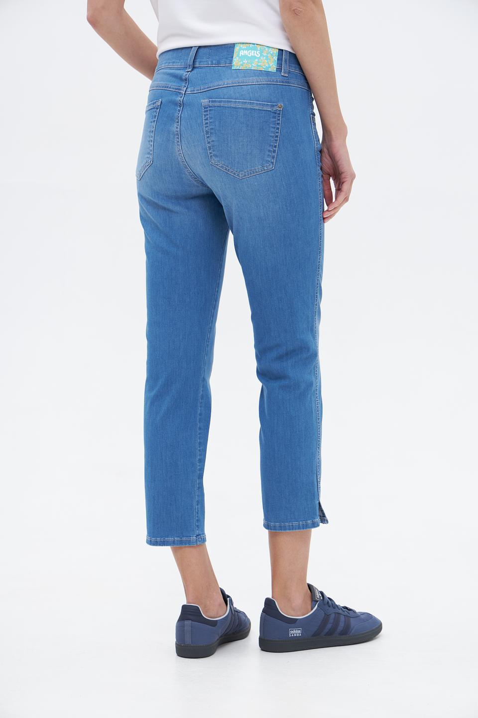 Джинсы Angels укороченные голубые