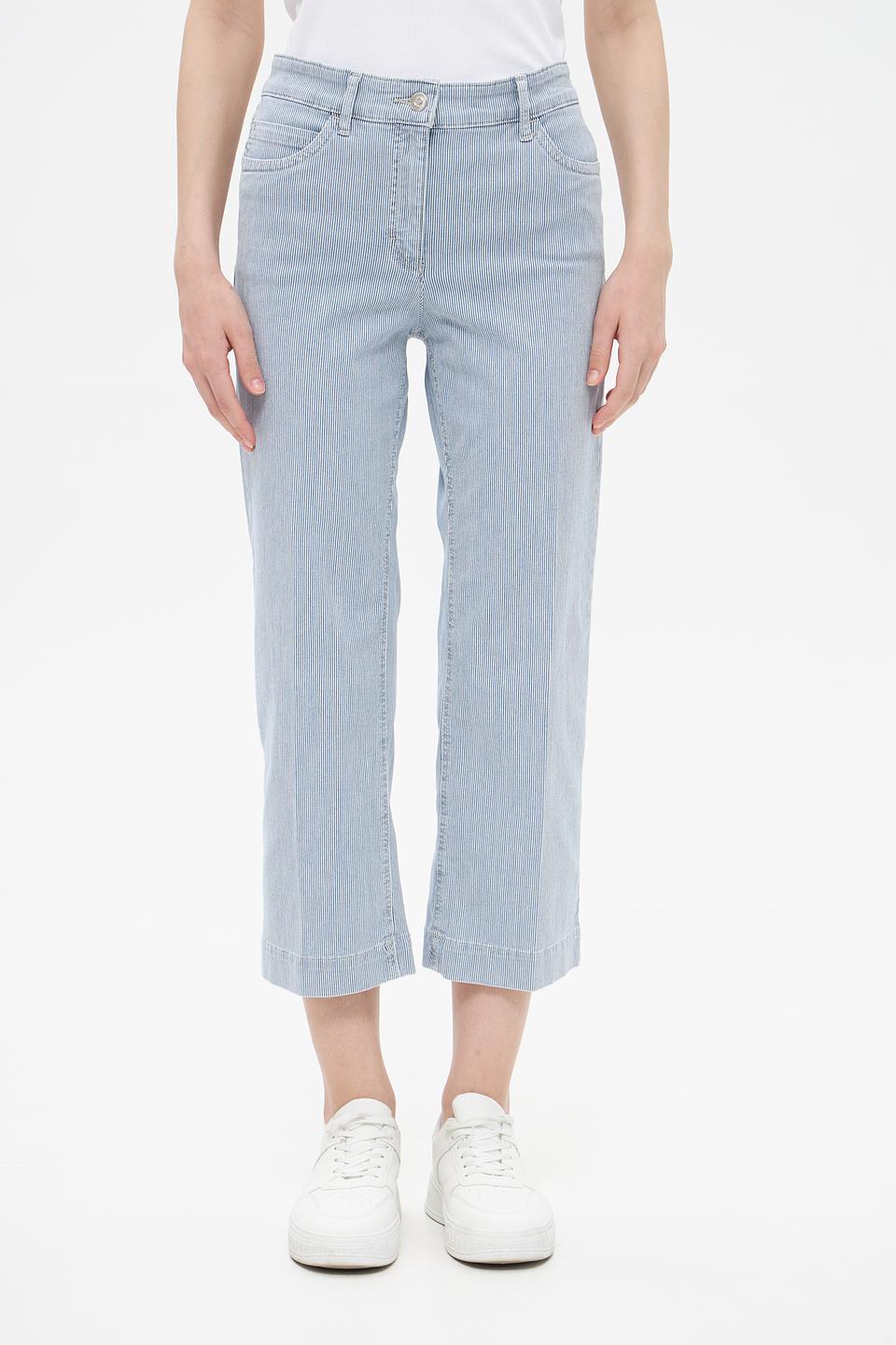 Капри ZRS в полоску