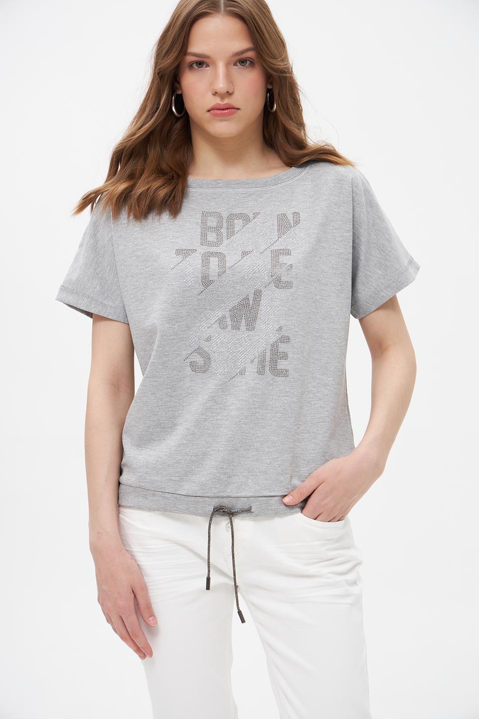 Футболка Suza с кристаллами