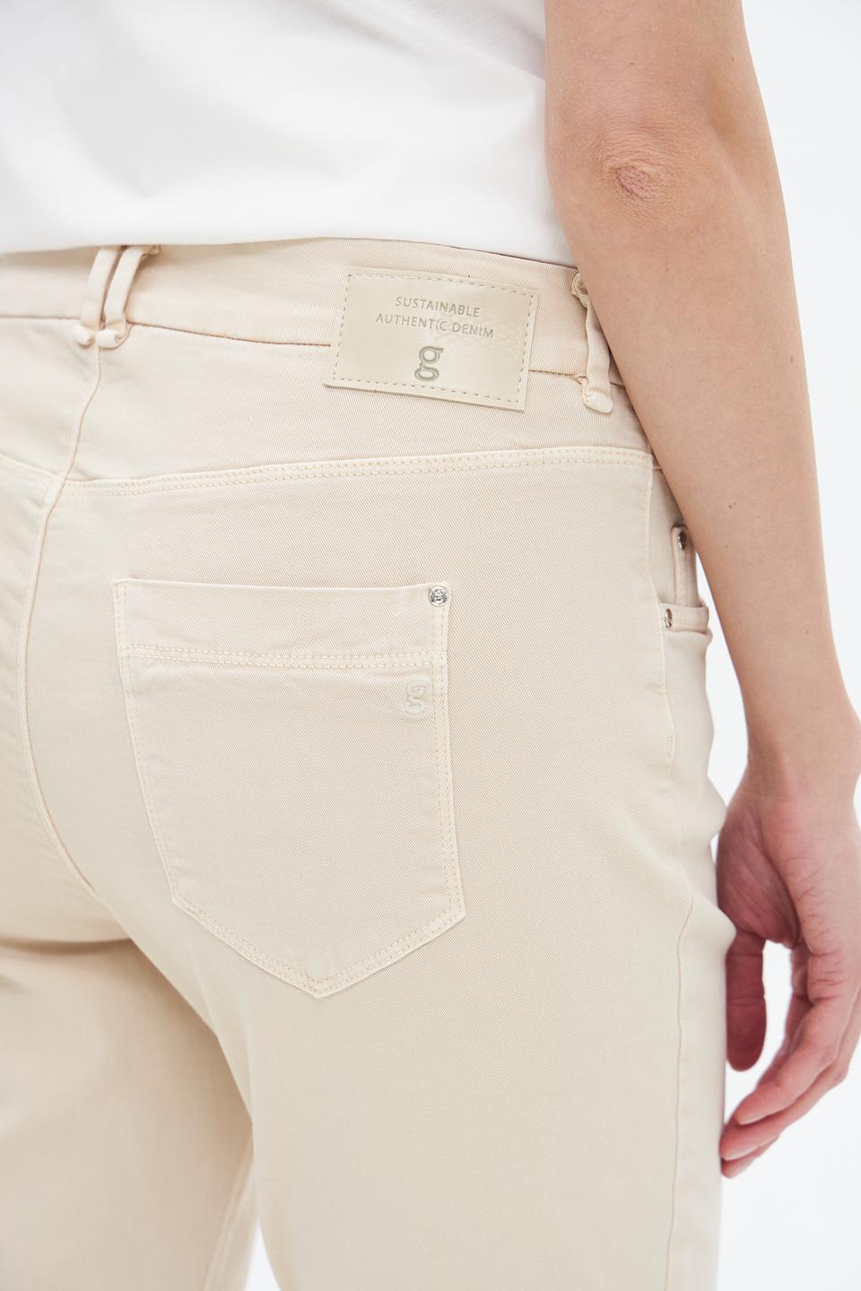 Брюки Gardeur прямого кроя бежевые