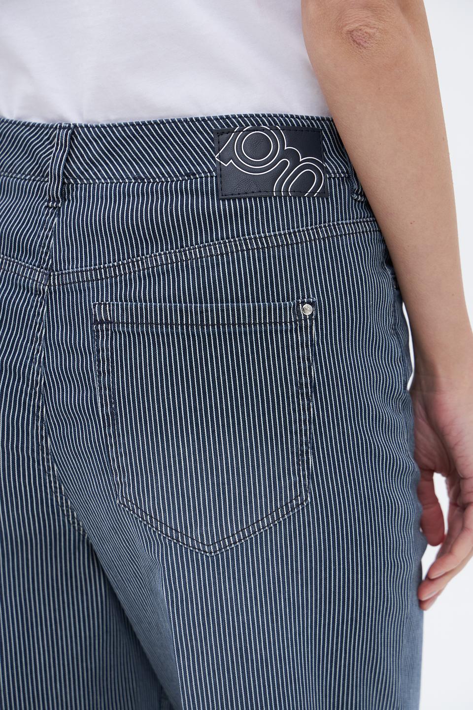 Брюки в полоску Gardeur