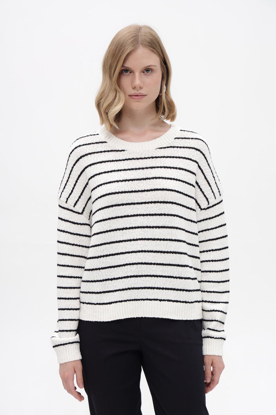 Пуловер Marc O Polo DENIM в полоску