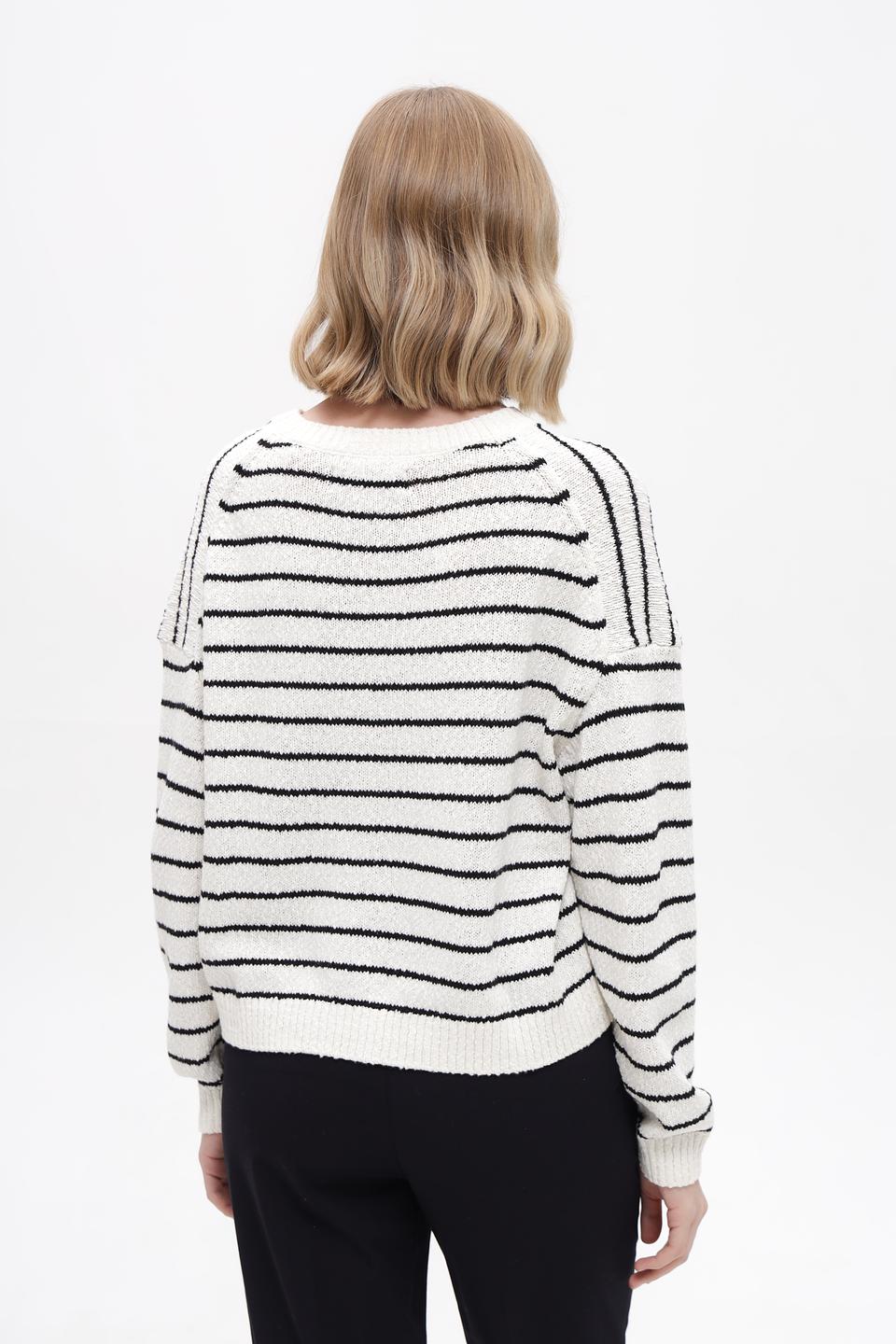 Пуловер Marc O Polo DENIM в полоску