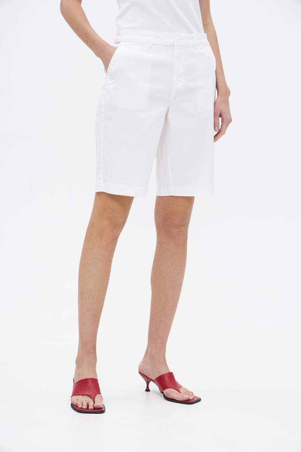 Шорты NYDJ белые прямые