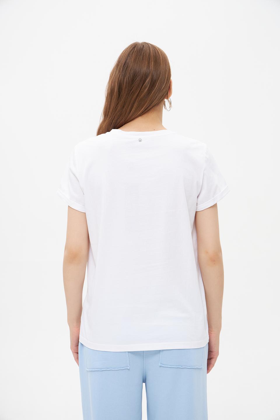 Футболка Marc Aurel с фруктовой аппликацией