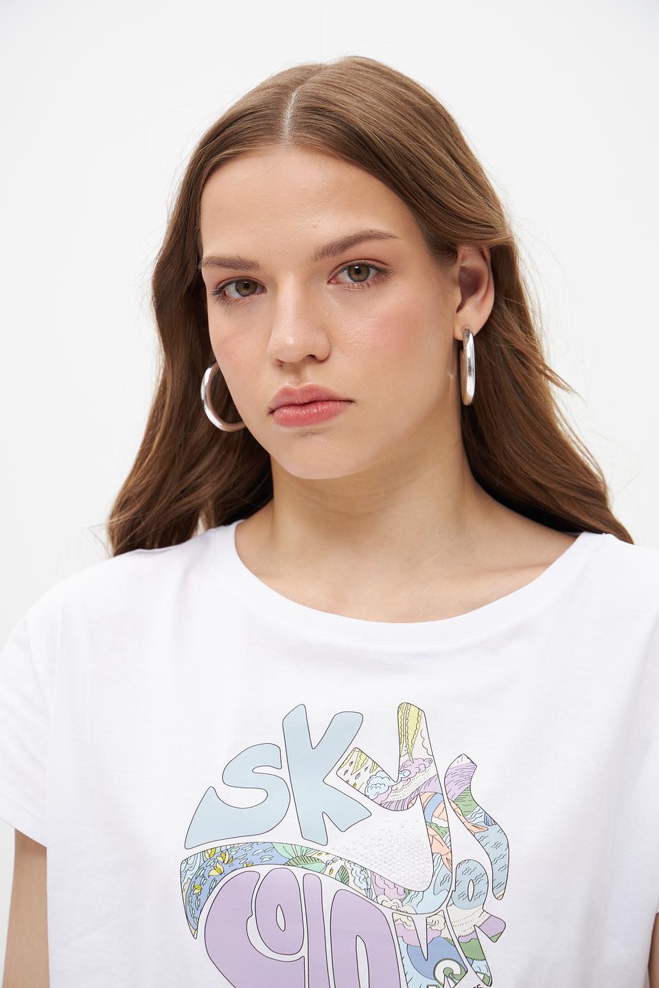 Футболка Marc Cain Sports с принтом