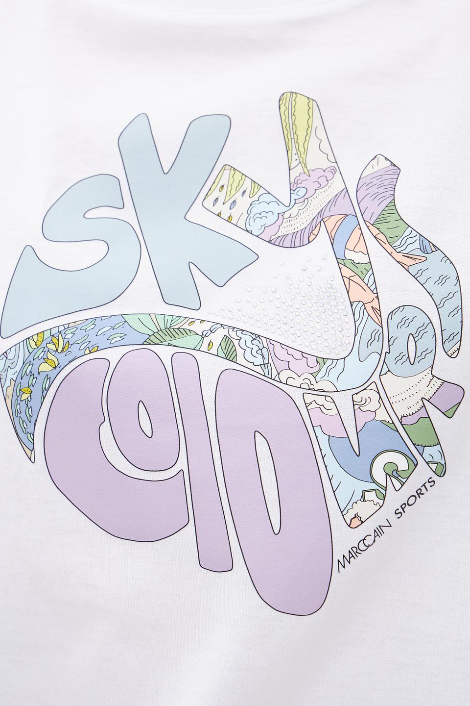 Футболка Marc Cain Sports с принтом