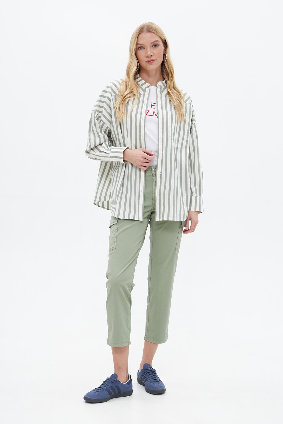 Блузка Oui в полоску