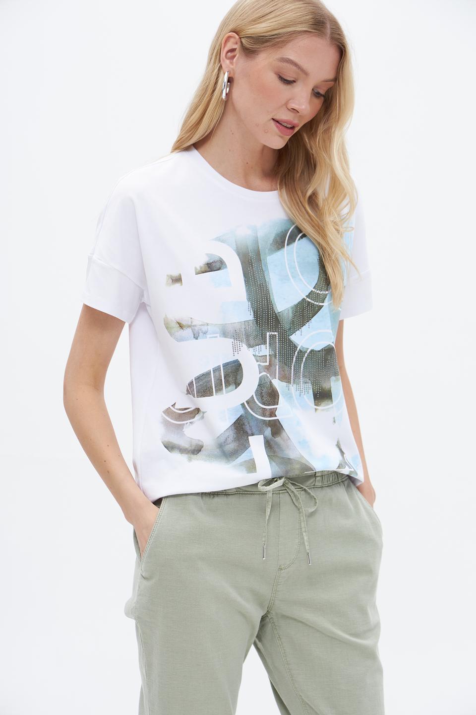 Футболка Rabe collection с принтом