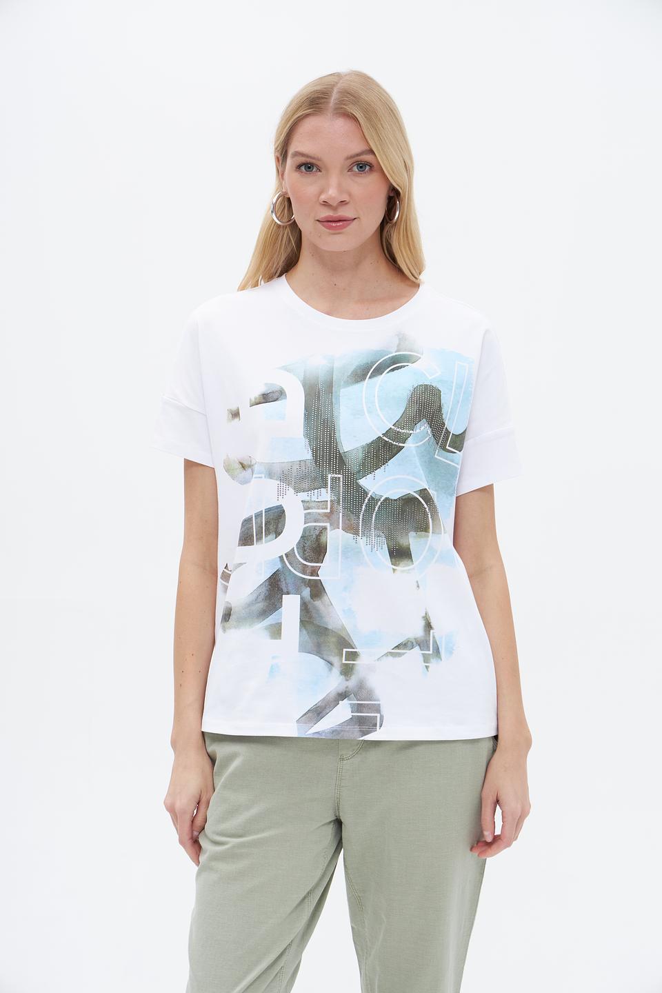 Футболка Rabe collection с принтом