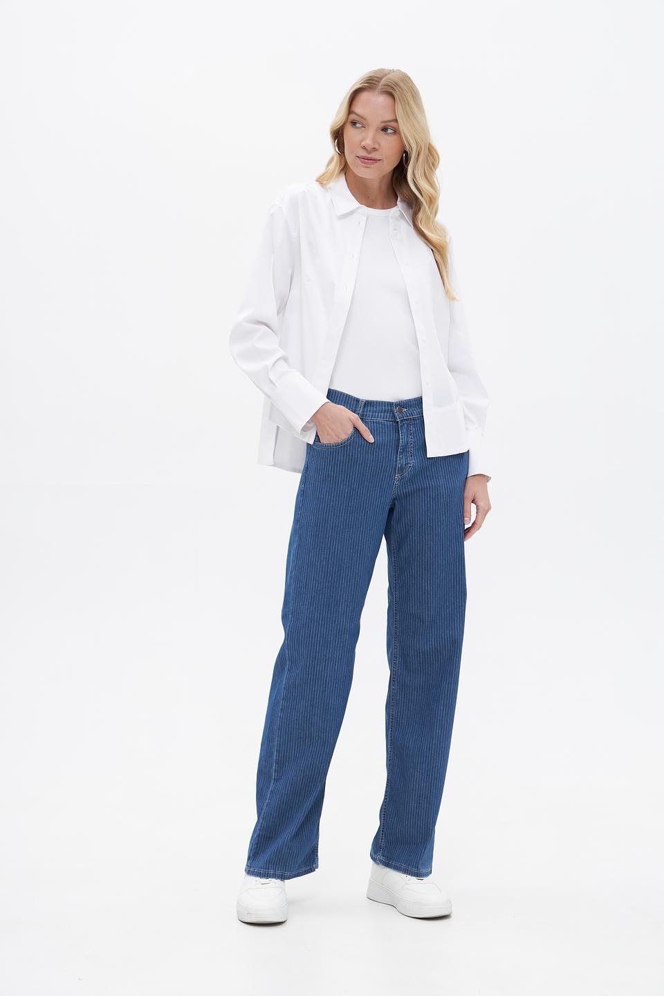 Блуза Lecomte классическая белая