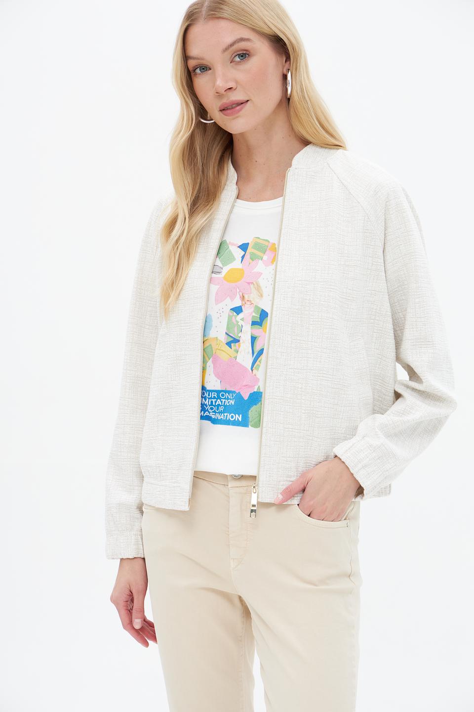 Жакет Lecomte приталенный бежевый