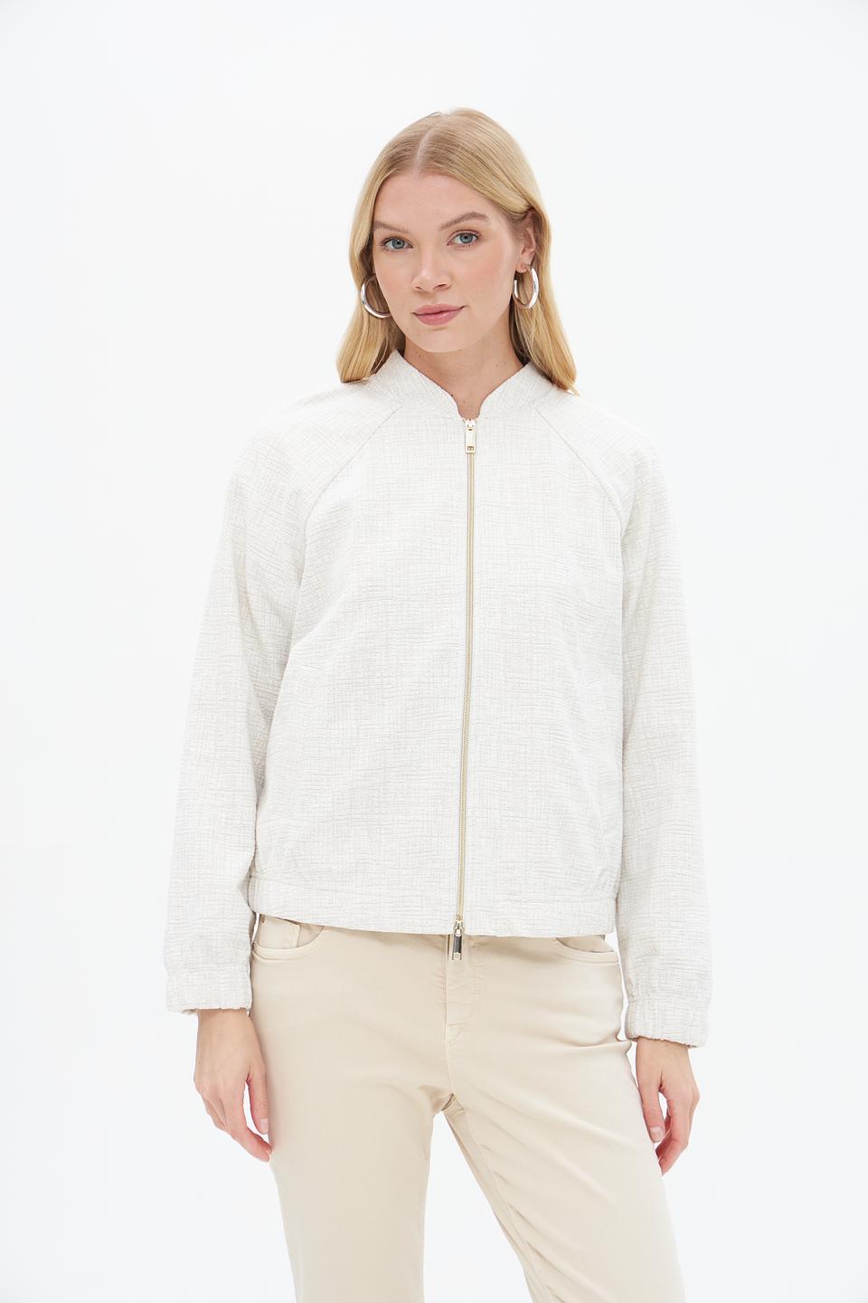 Жакет Lecomte приталенный бежевый