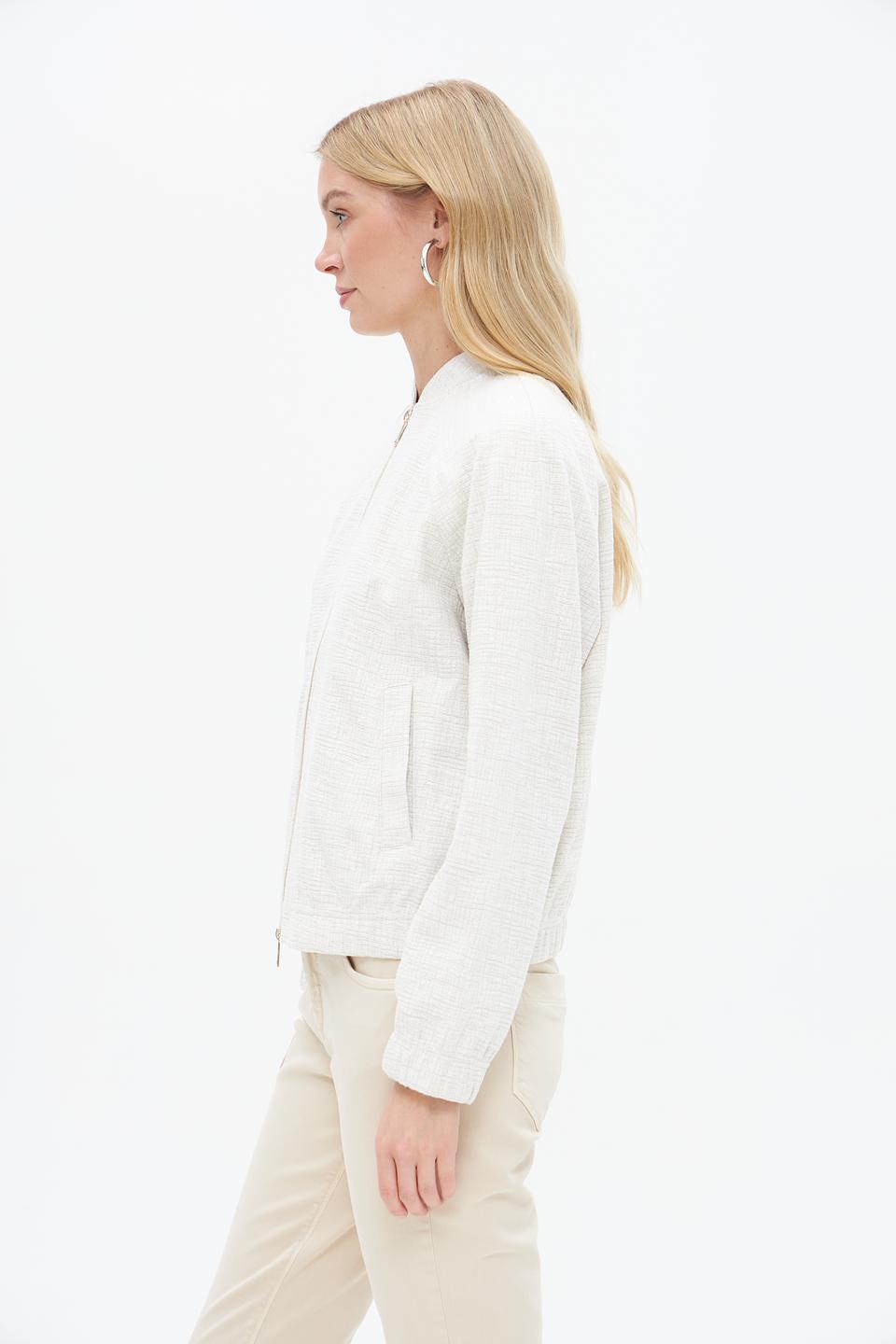 Жакет Lecomte приталенный бежевый