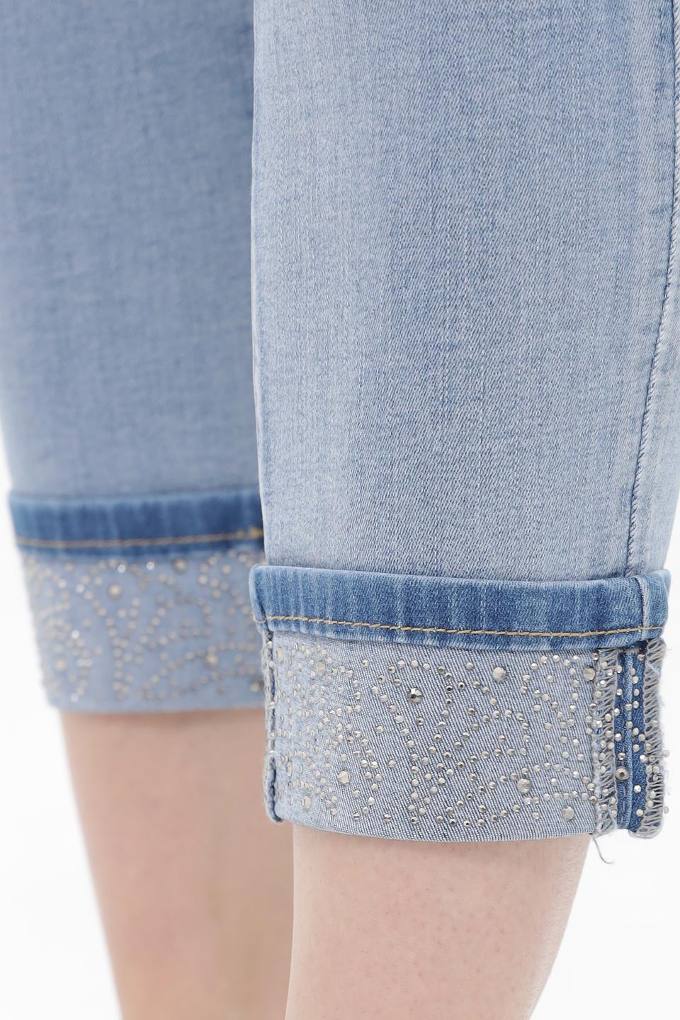 Джинсы укороченные Betty Barclay с декором