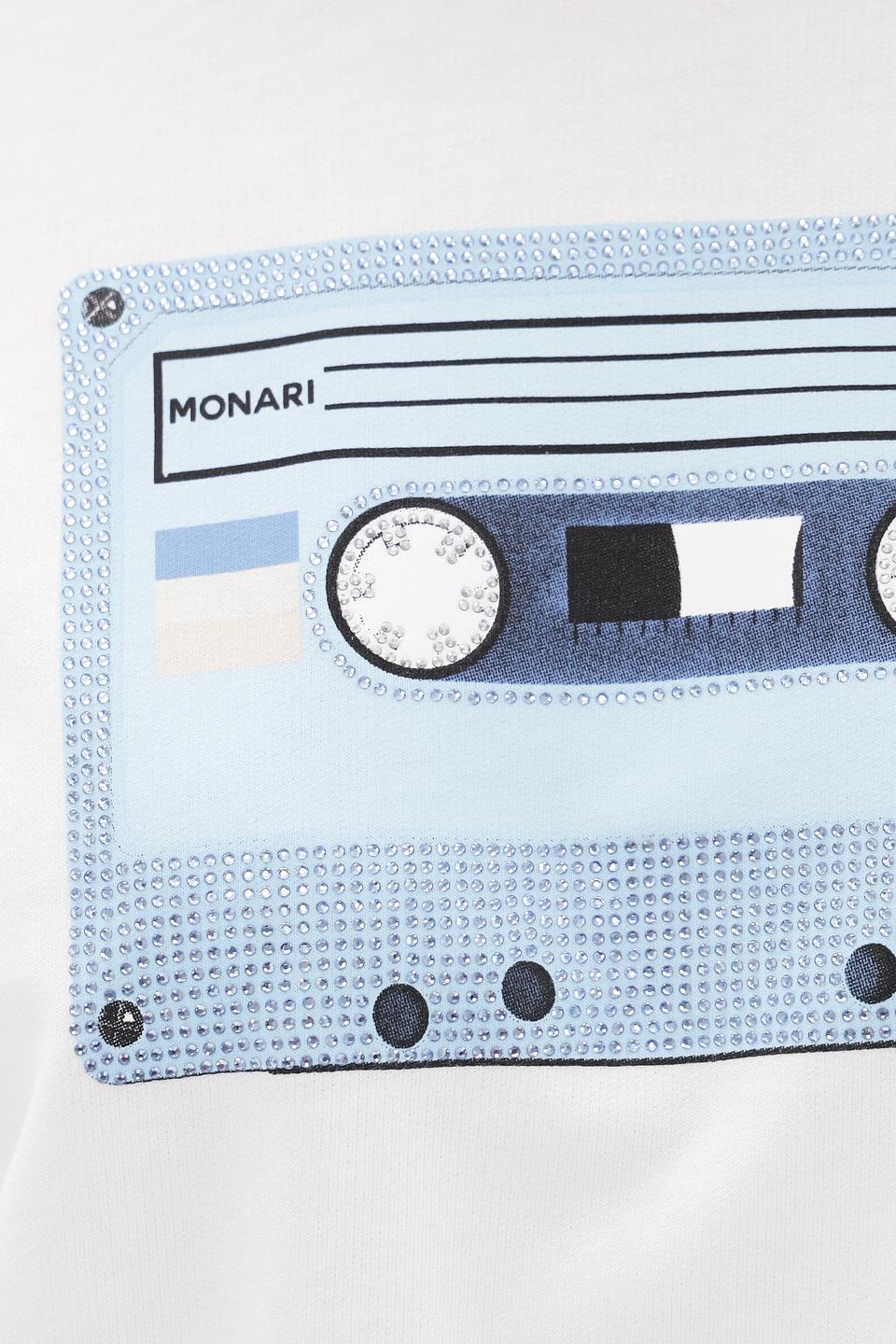 Футболка Monari с принтом кассеты