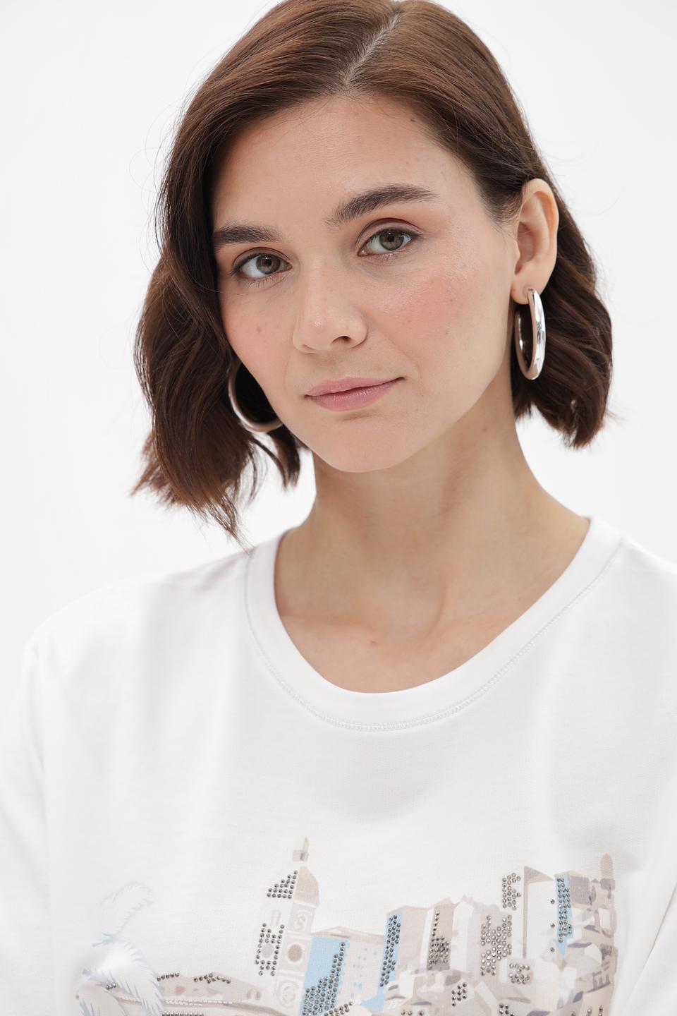 Футболка Monari с принтом