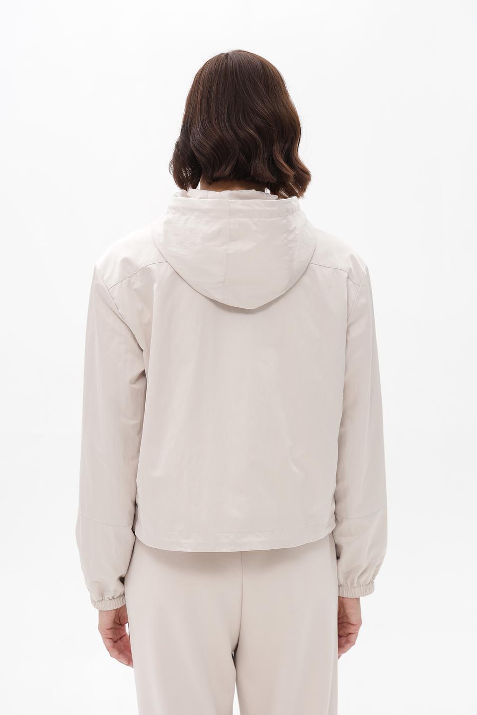 Куртка Monari бежевая с капюшоном