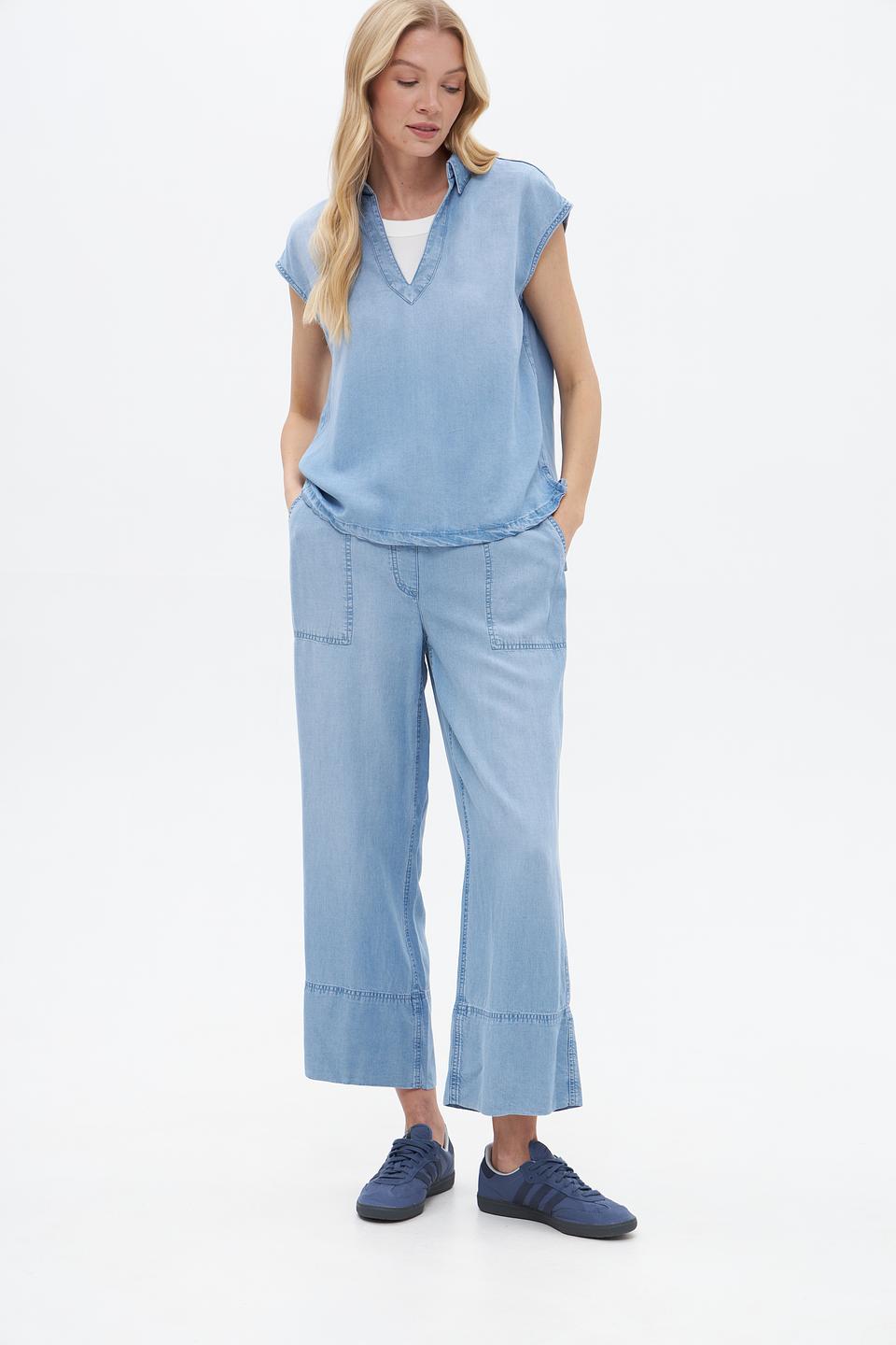 Блузка Lecomte из лиоцела