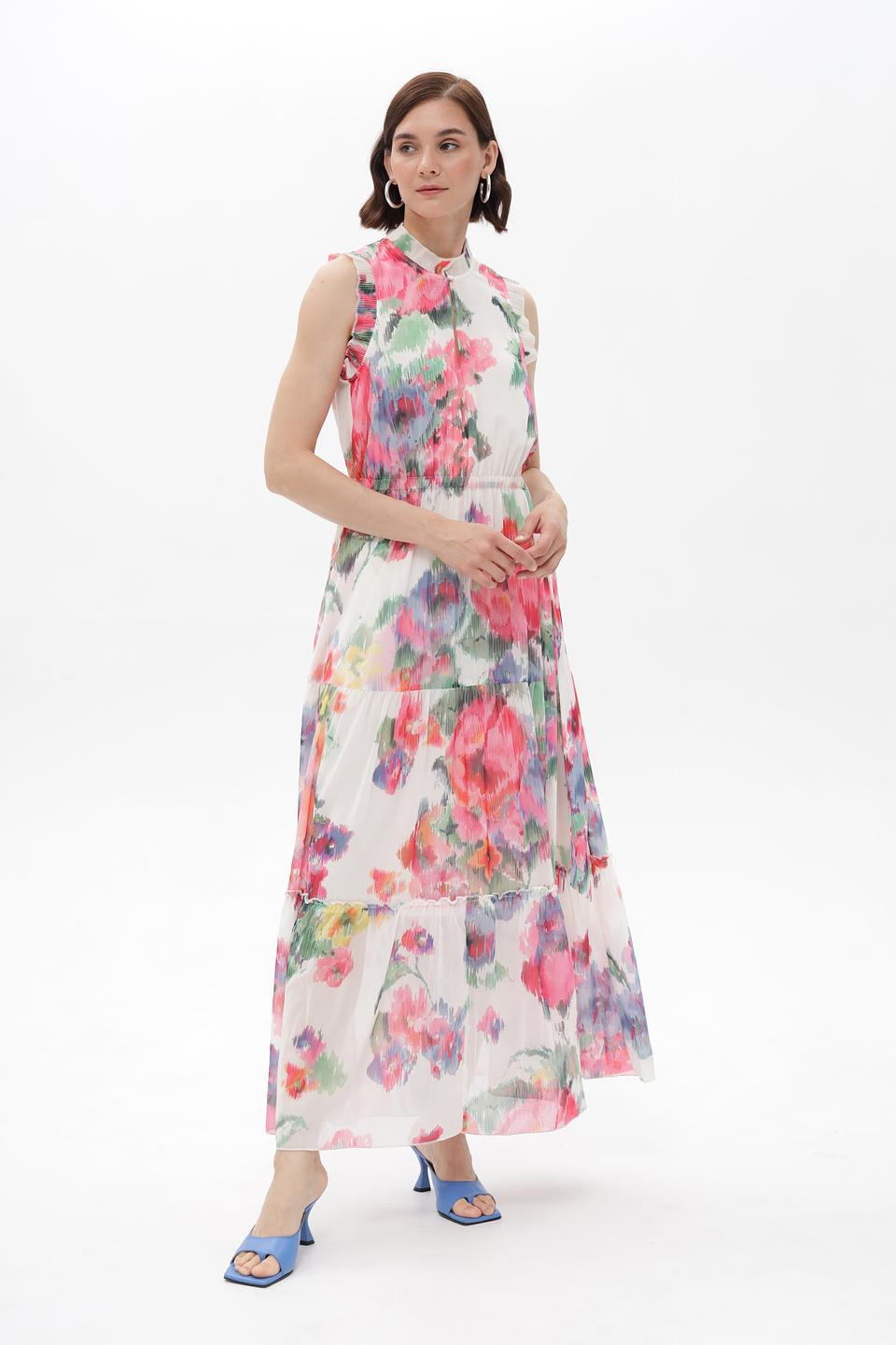 Платье Oui цветочный принт