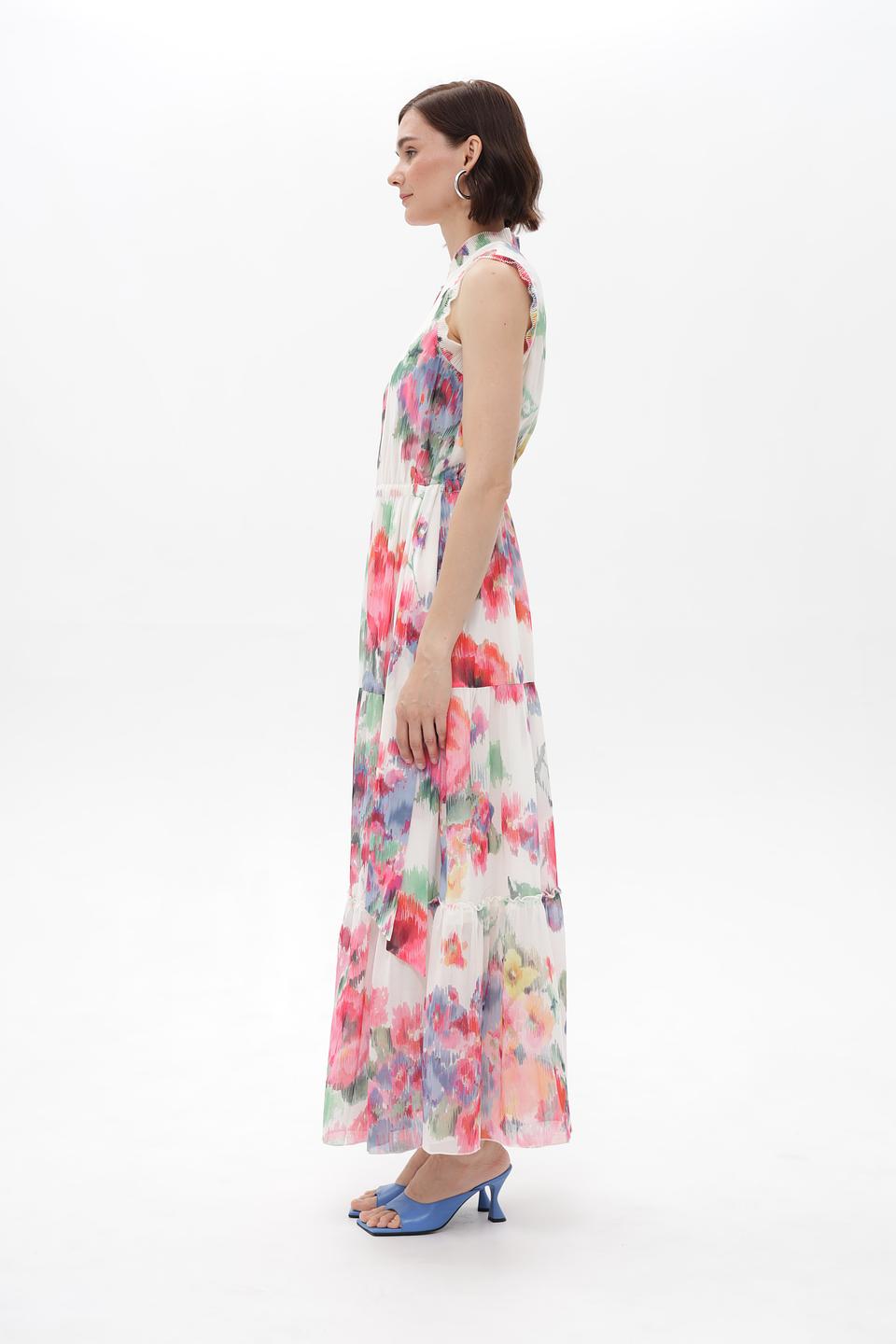 Платье Oui цветочный принт