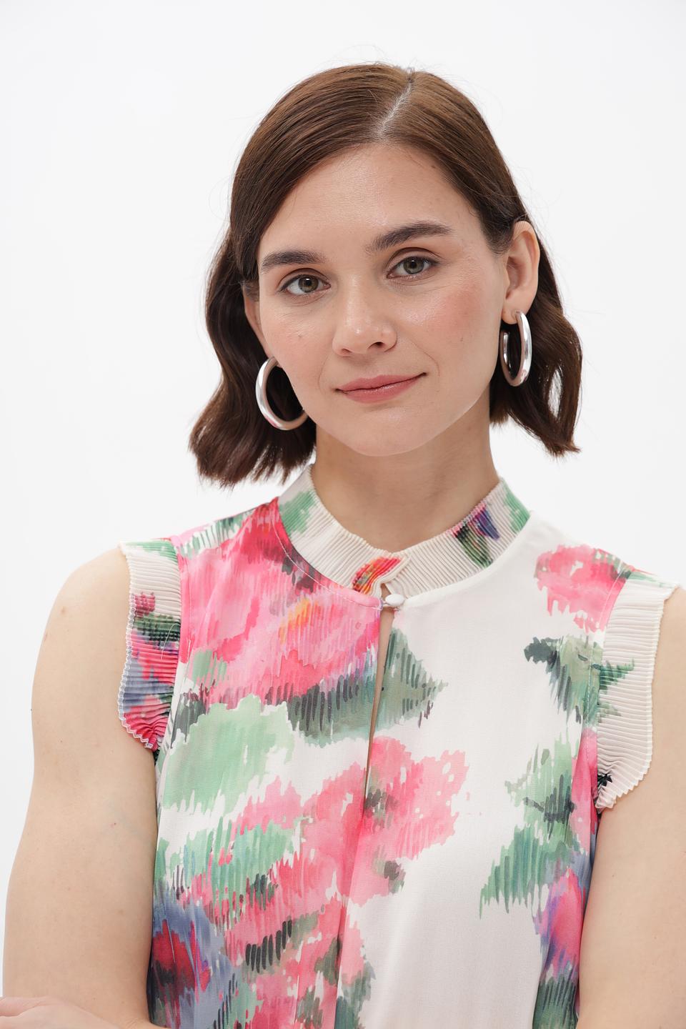 Платье Oui цветочный принт